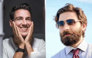 Beard vs Clean Shave