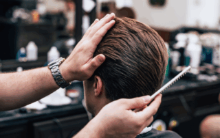 Men Get Haircuts