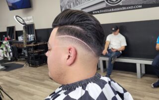 Combover with Line